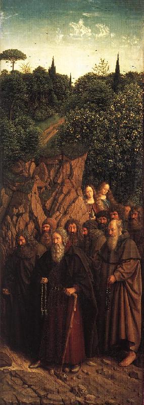 EYCK, Jan van The Holy Hermits china oil painting image